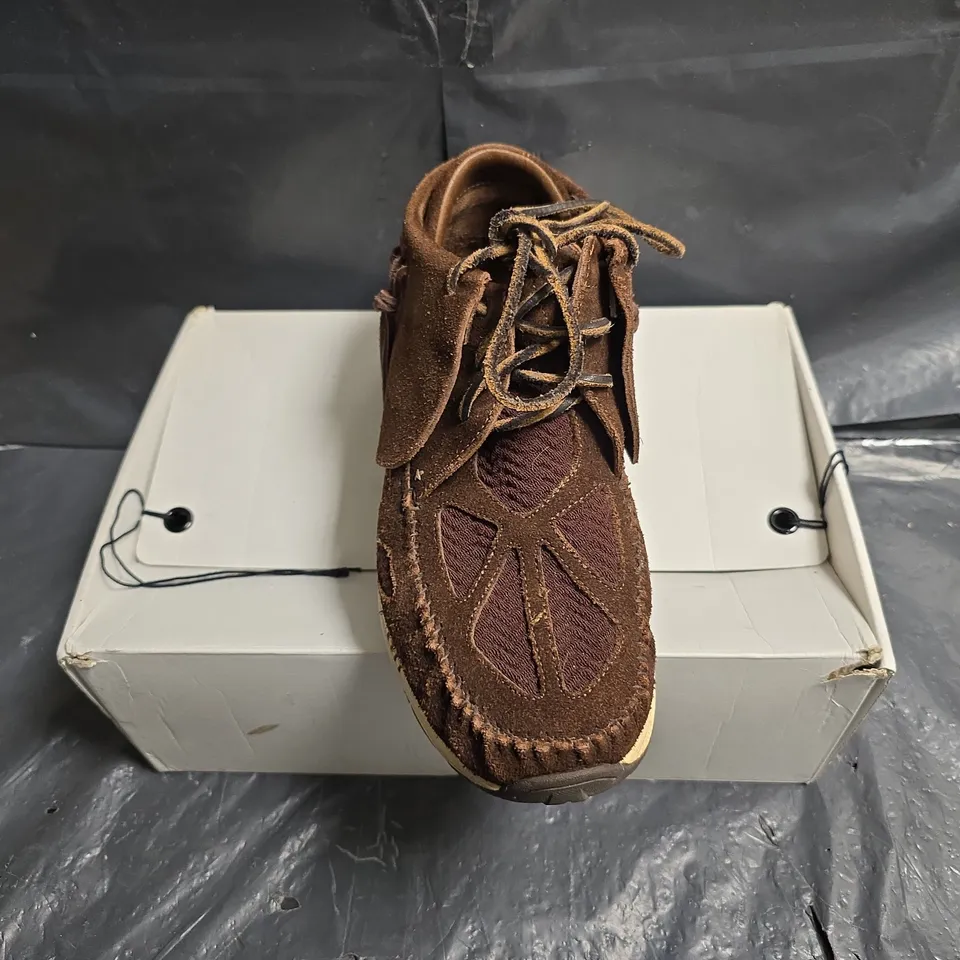 VISVIM FBT PRIME RUNNER SHOES – DARK BROWN SUEDE, UK 9.5 (US 10.5)