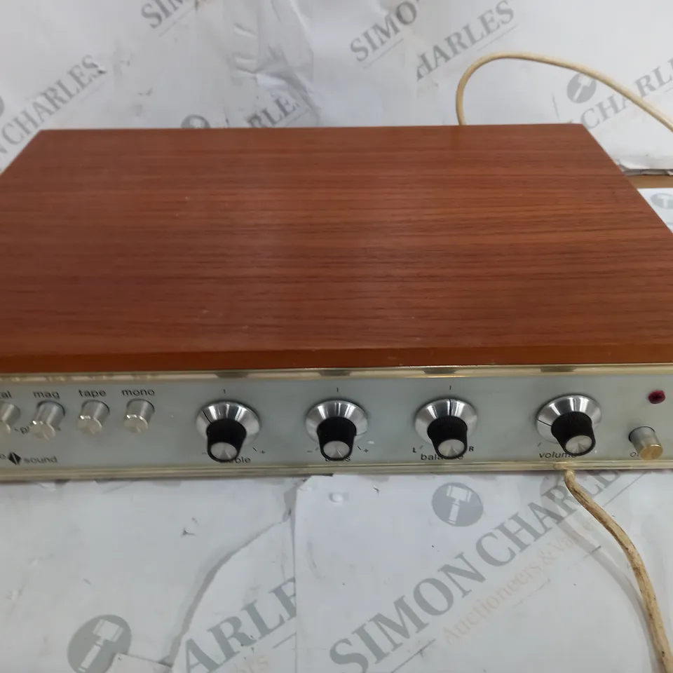 METROSOUND ST 20 VINTAGE STEREO AMPLIFIER