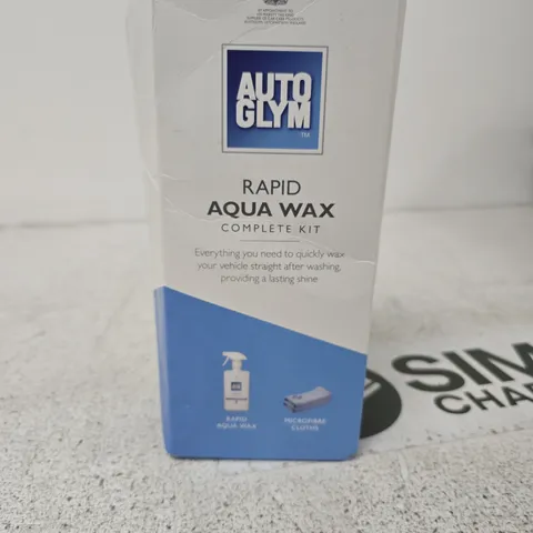 AUTOGLYM RAPID AQUA WAX COMPLETE KIT