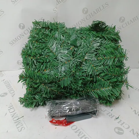 CHRISTMAS MANTLE PIECE DECORATION WITH LED LIGHTS