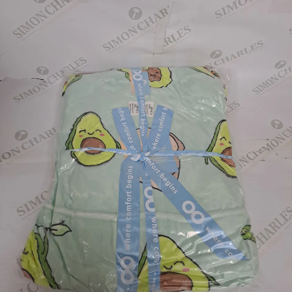 OODIE HOODED OVERSIZED BLANKET - AVACADO