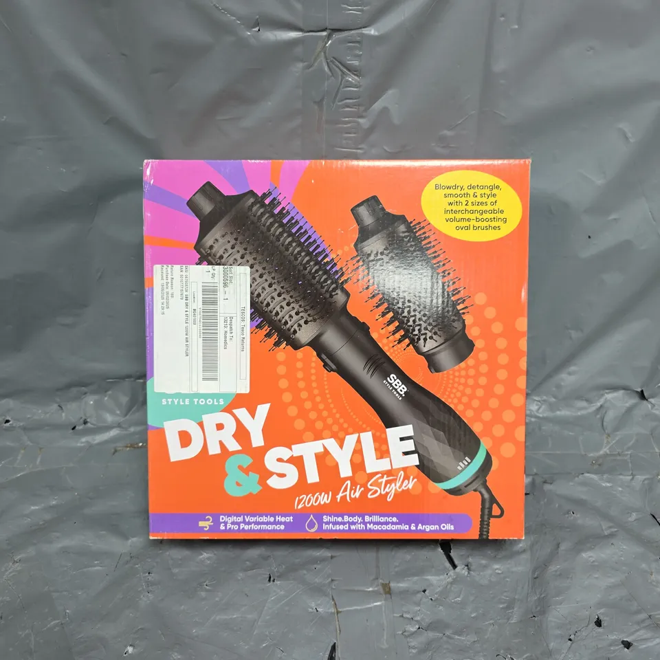 BOXED REVAMP PROGLOSS VOLUME & STYLE 1000W HOT BRUSH STYLER 