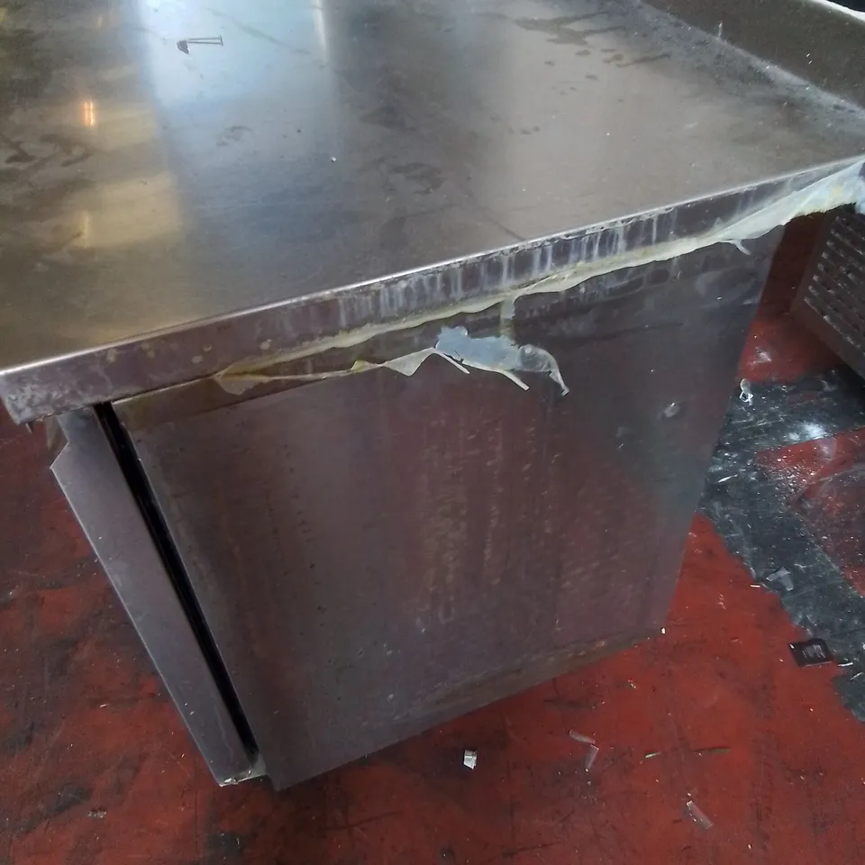 FOSTER DC1/2M COMMERCIAL STAINLESS CHILLED FOOD PREP COUNTER 