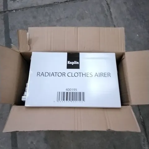 APPROXIMATELY 14 BOXED KEPLIN RADIATOR CLOTHES AIRER (1 BOX)