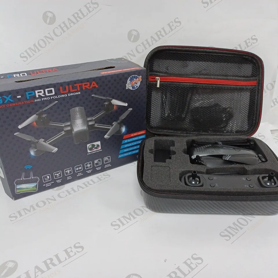 BOXED RDM GX-PRO ULTRA NEXT GENERATION HD PRO FOLDING DRONE 