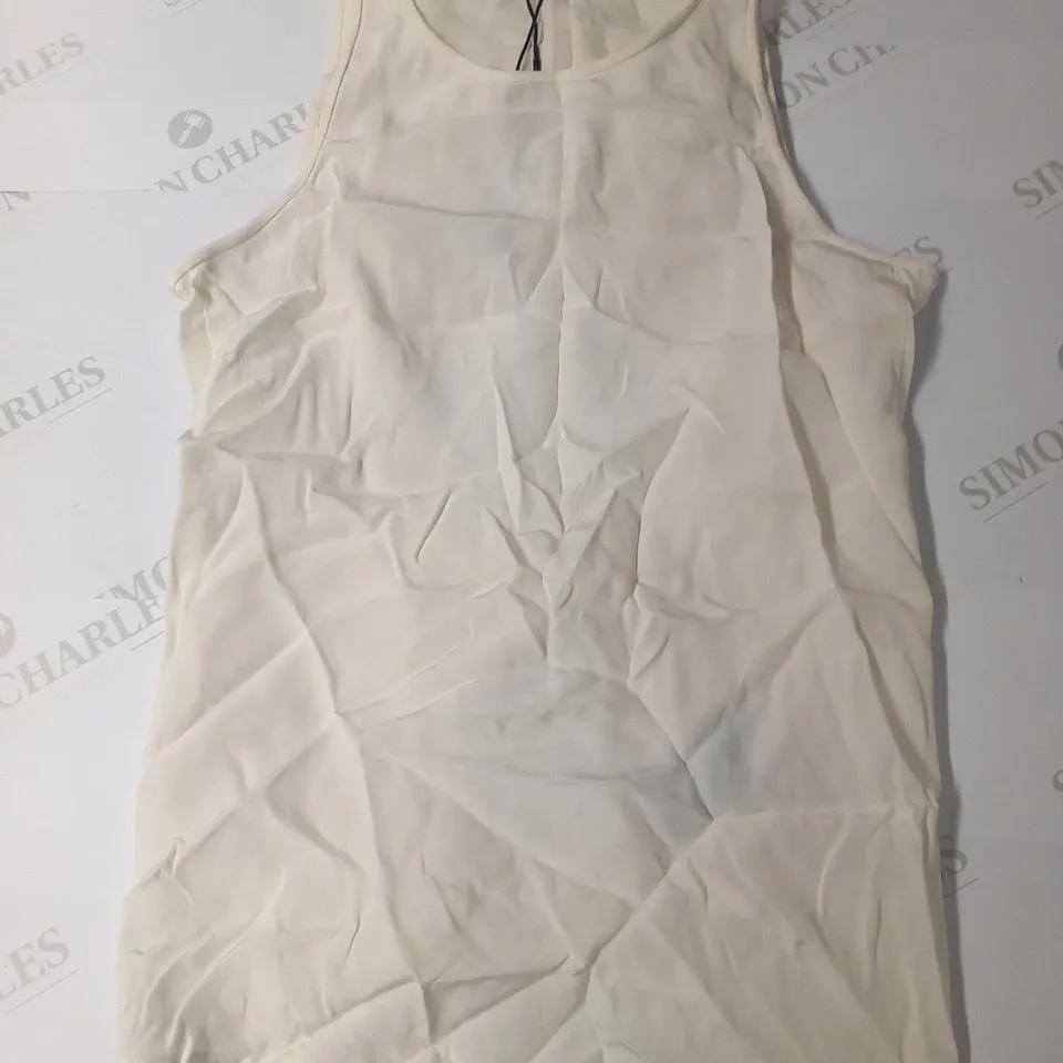 TIBI IVORY WOVEN TOP SIZE US 6