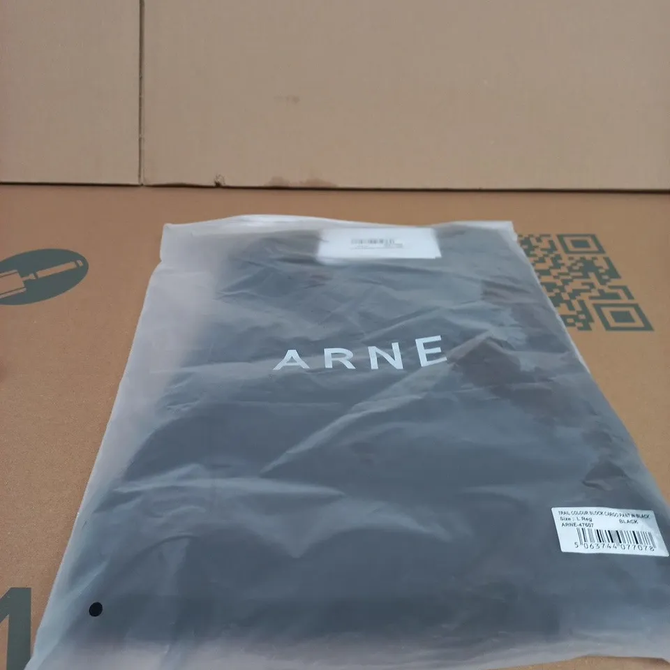 ARNE TRAIL COLOUR BLOCK CARGO PANT – BLACK, SIZE