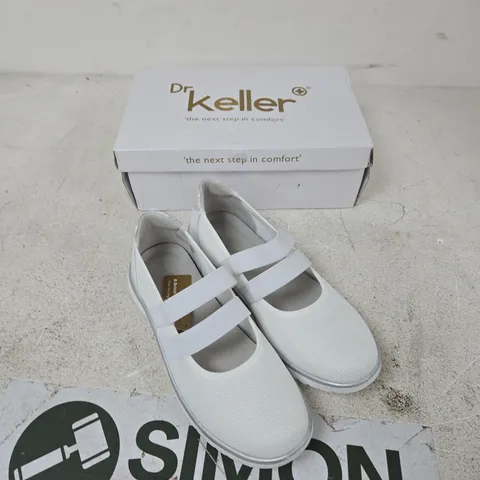 DR KELLER ANITA C0008 WHITE SHOES, UK 6