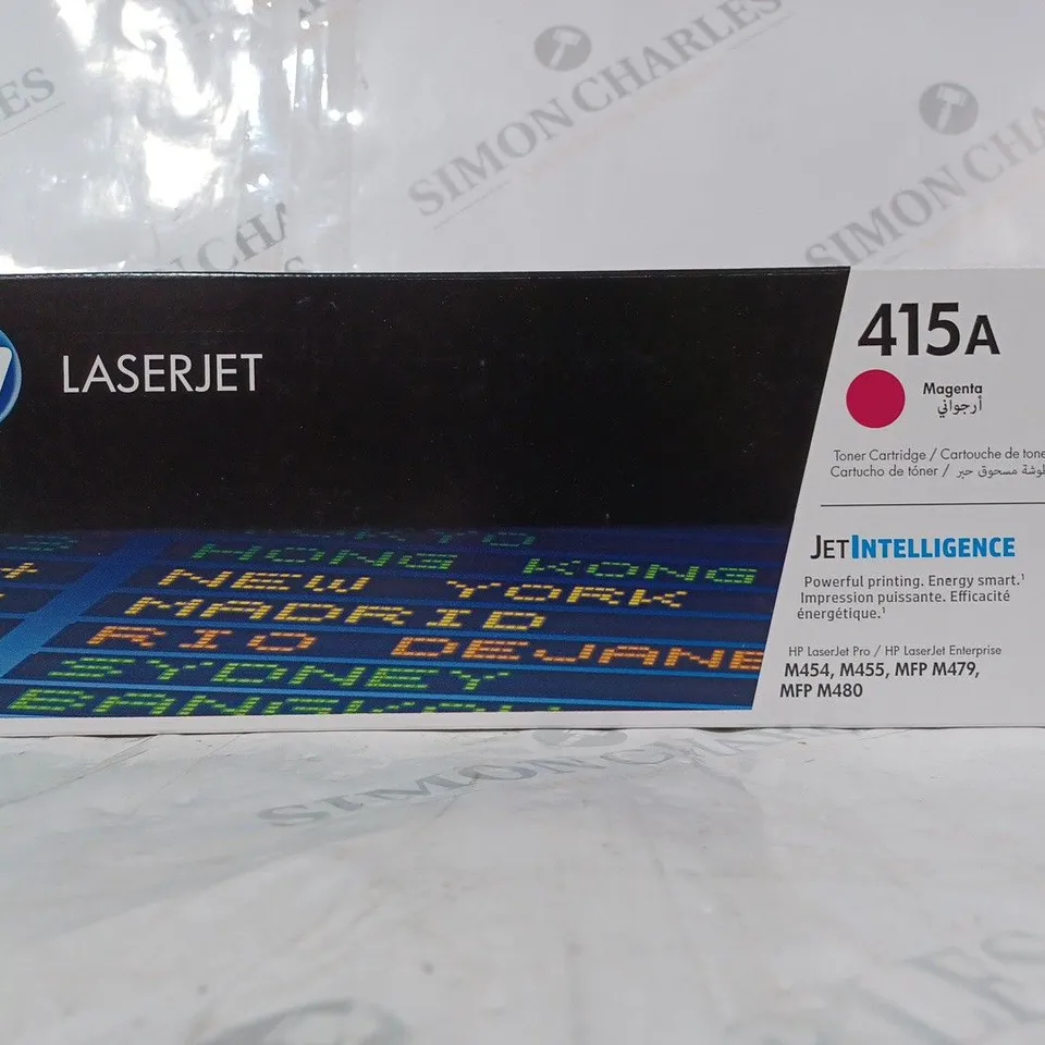 BOXED HP LASERJET 415A W2033A TONER CARTRIDGE - MAGENTA