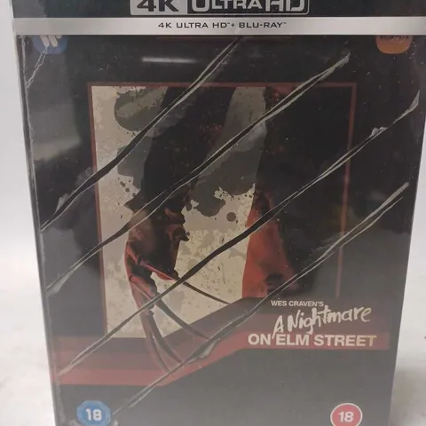 SEALED WES CRAVENS A NIGHTMARE ON ELM STREET 4K ULTRA HD ULTIMATE COLLECTORS EDITION