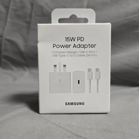 SEALED SAMSUNG 15W PD POWER ADAPTER – USB-C (EP-T1510)
