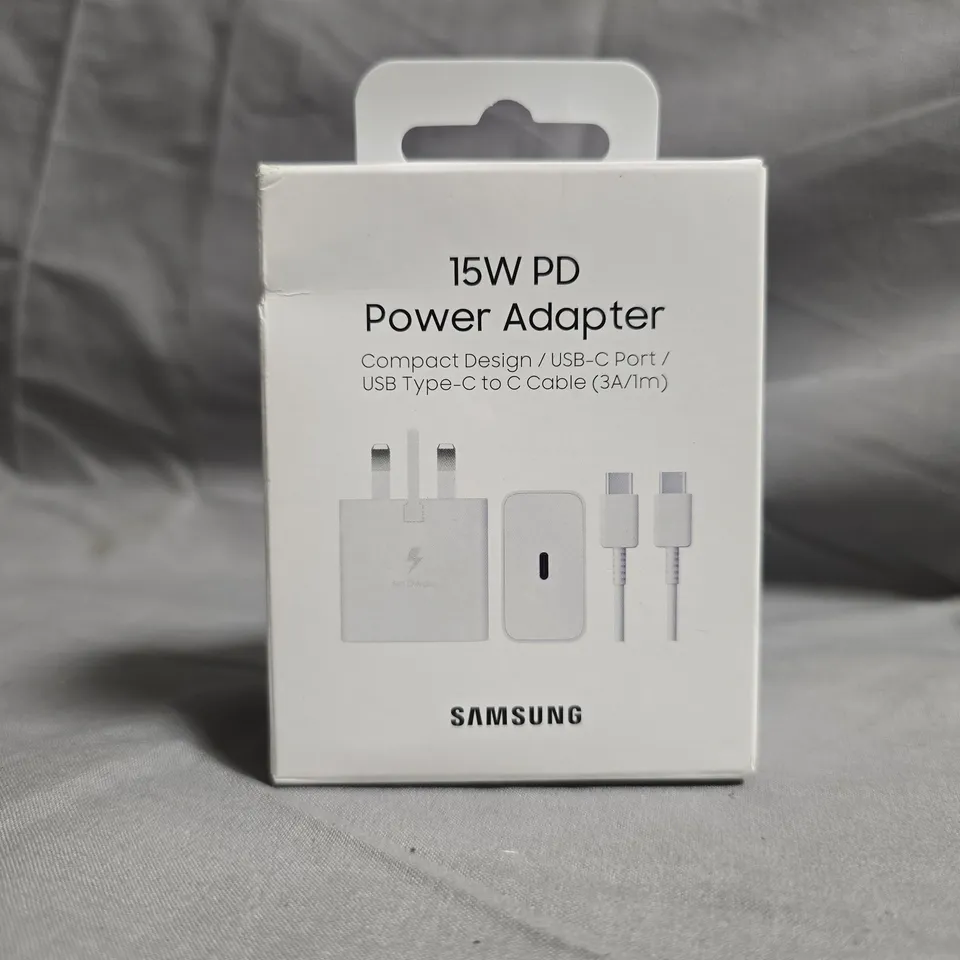 SEALED SAMSUNG 15W PD POWER ADAPTER – USB-C (EP-T1510)