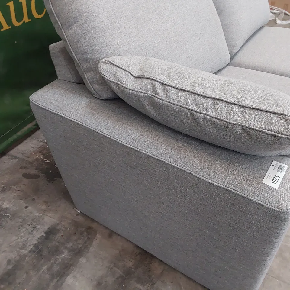 TWO SEATER SECTION GREY FABRIC 