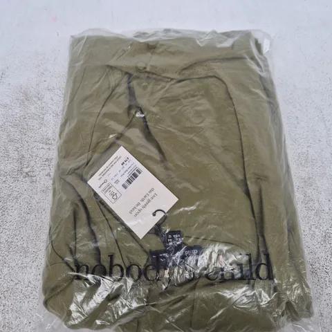 BAGGED NOBODYS CHILD CORA MIDI DRESS PLAIN KHAKI – UK 16 (EU 44)