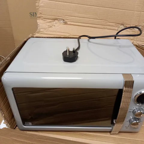 SWAN RETRO 800W GREY MICROWAVE