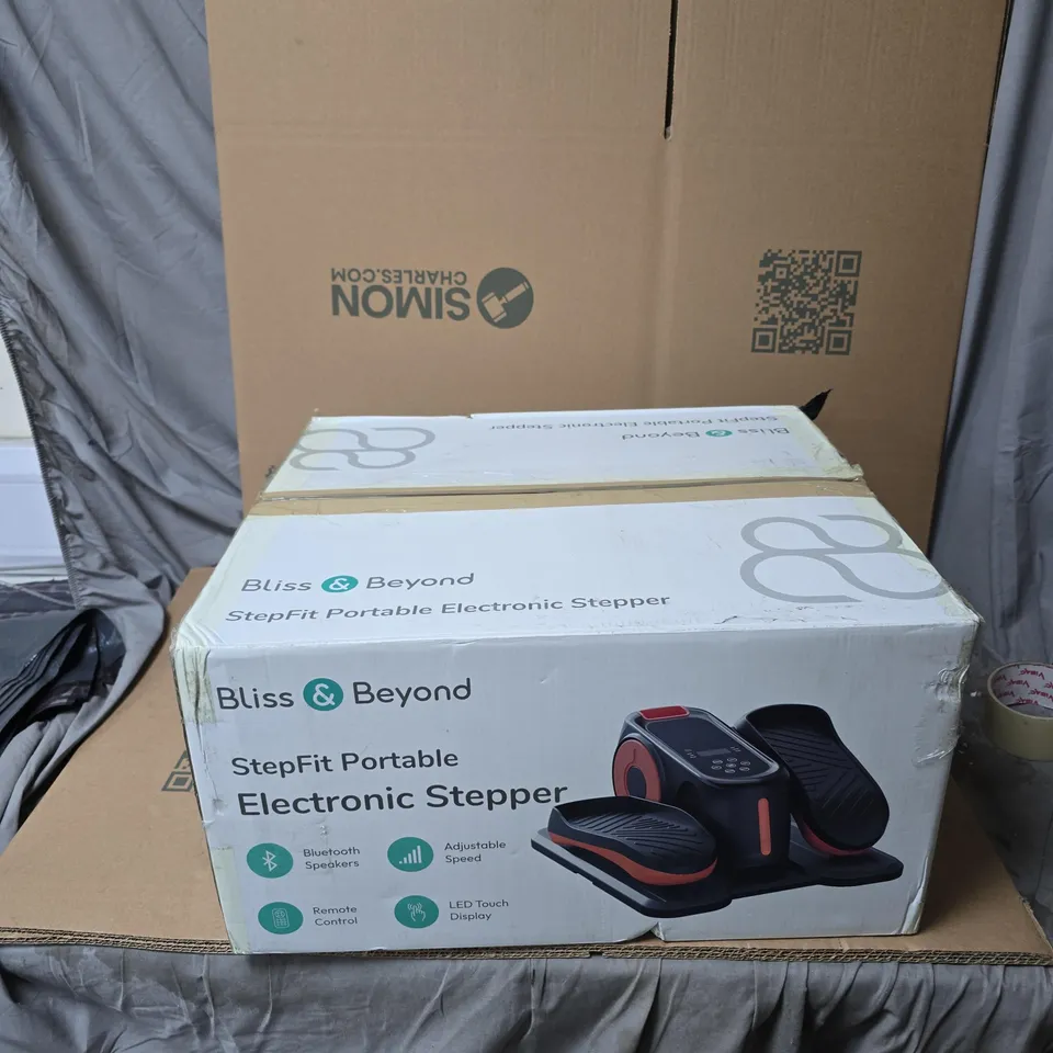 BLISS & BEYOND STEPFIT PORTABLE ELECTRONIC STEPPER