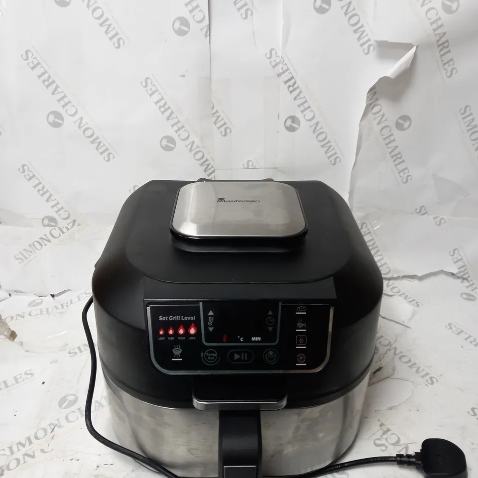 BOXED MASTERPRO KITCHEN ROBOT SMOKELESS GRILL AND AIR FRYER