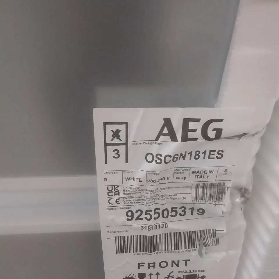 AEG OSC6N181ES FRIDGE FREEZER RRP £834.00