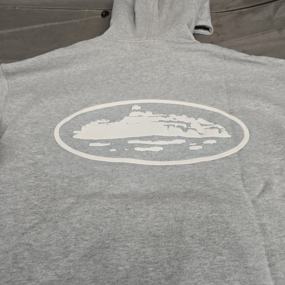 CORTEIZ FULL ZIP JACKET IN GREY - SIZE S