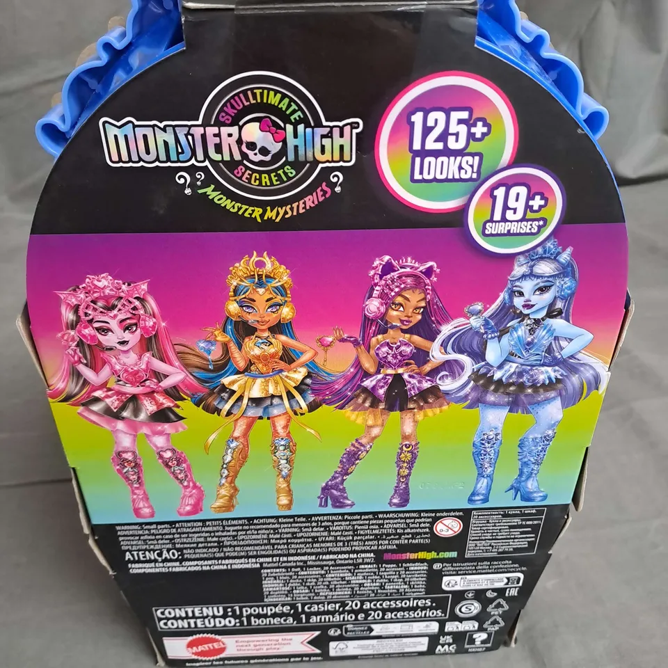 MONSTER HIGH SKULLTIME SECRETS MONSTER MYSTERIES 