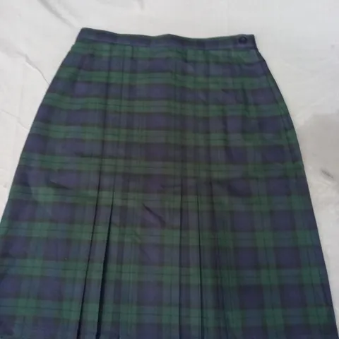 BROMLEY SCHOOLWEAR CHECK SKIRT SIZE 28/22
