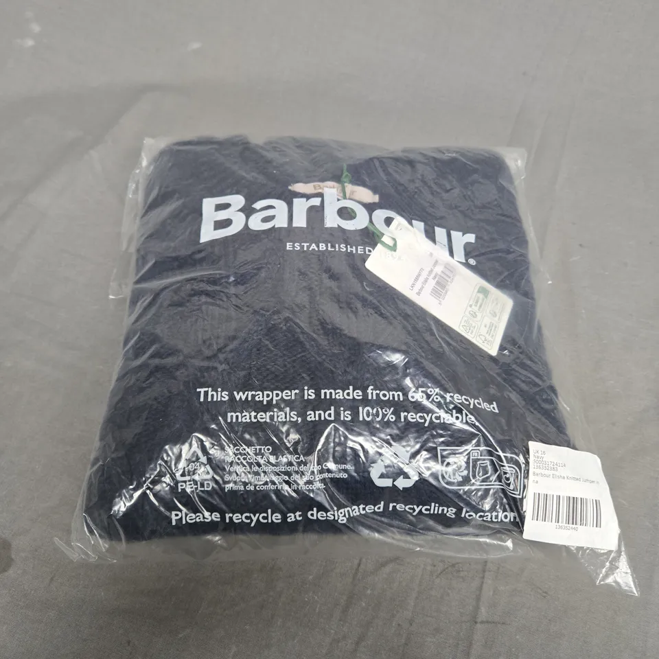 SEALED BARBOUR ELISHA KNITTED JUMPER - UK 16