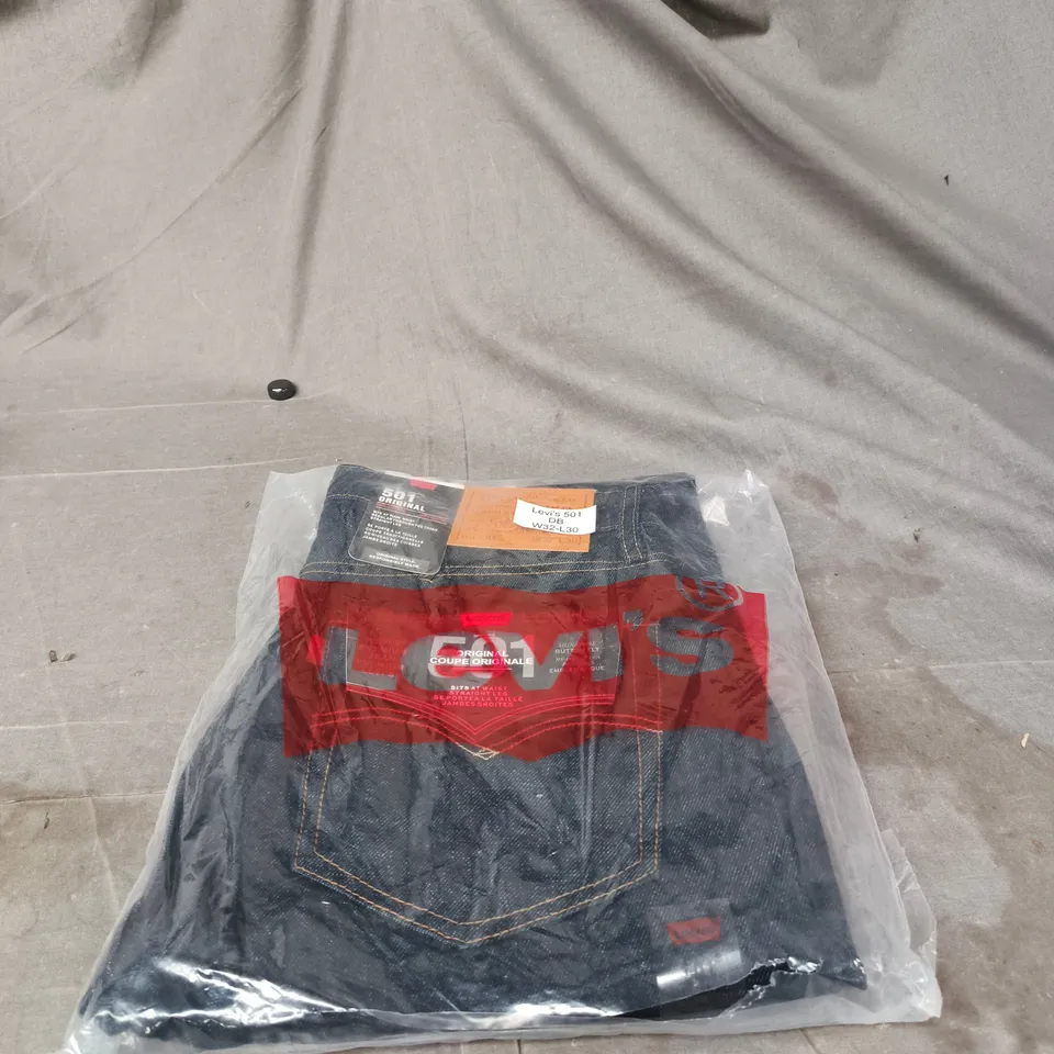 LEVI'S 501 JEANS W32 L30 BAGGED