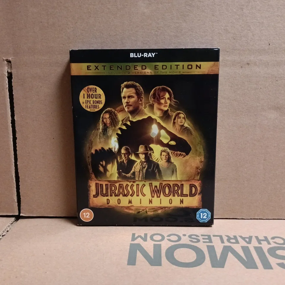 JURASSIC WORLD DOMINION BLU-RAY EXTENDED EDITION