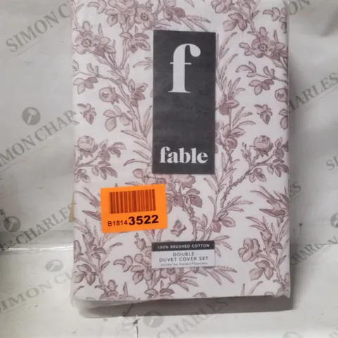 BRAND NEW SEALED AVIARY BRUSHED COTTON DUVET COVER SET DOUBLE