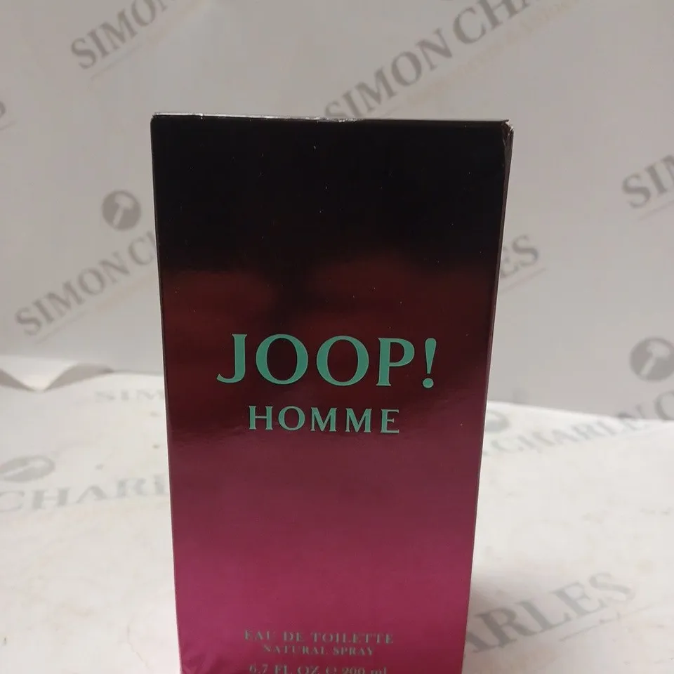 JOOP! HOMME EAU DE TOILETTE SPRAY  200ML 