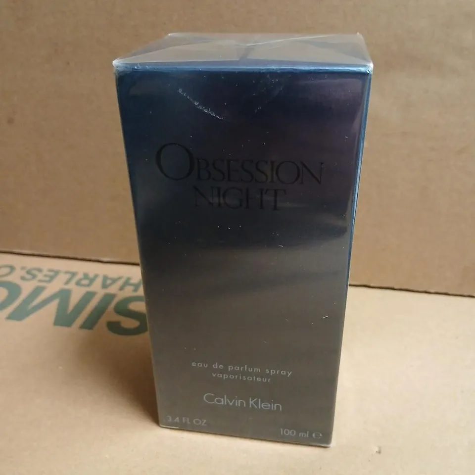 BOXED AND SEALED CALVIN KLEIN OBSESSION NIGHT EAU DE PARFUM 100ML
