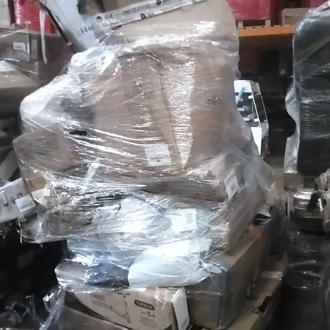 PALLET CONTAINING ASSORTED PRODUCTS INCLUDING SCOOTER,CHAIR,CLOTHING, THERMAL BRUSH,ELLIPTICAL TRAINER AND OTHER ASSORTED ITEMS...