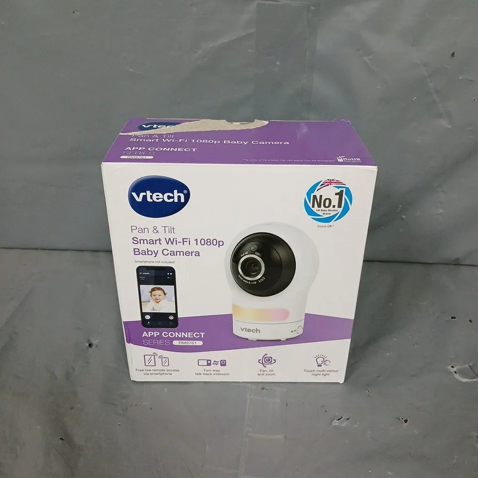 VTEC RM9761 SMART WI-FI 1080P PAN & TILT BABY CAMERA