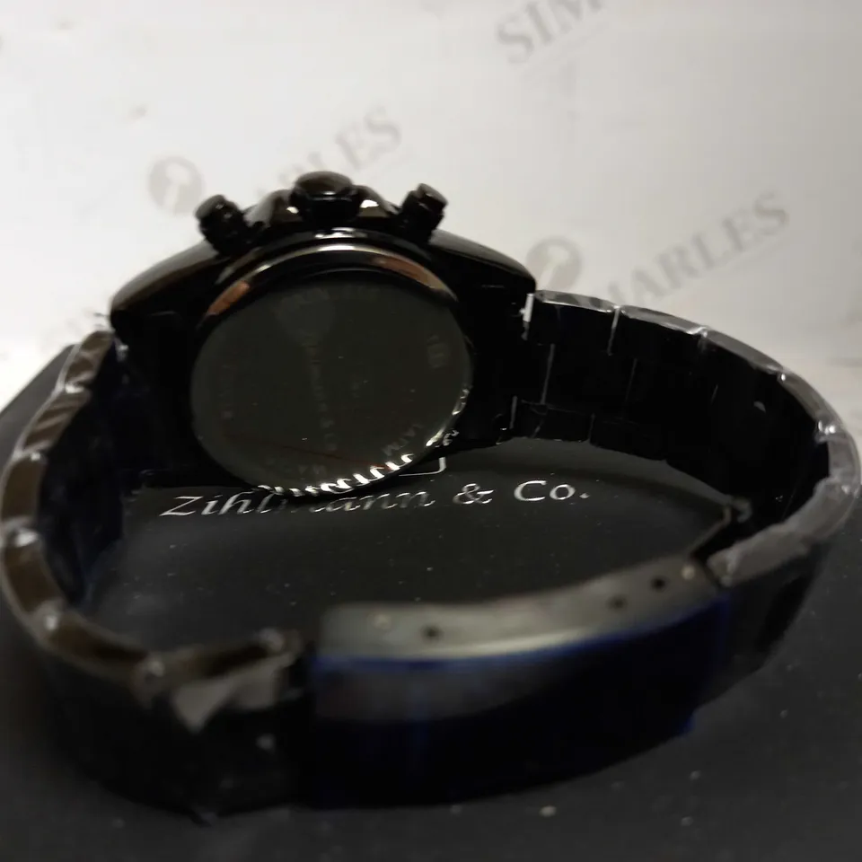 ZIHLMANN & CO CHRONOGRAPH STYLE BRACELET STRAP WATCH RRP £520