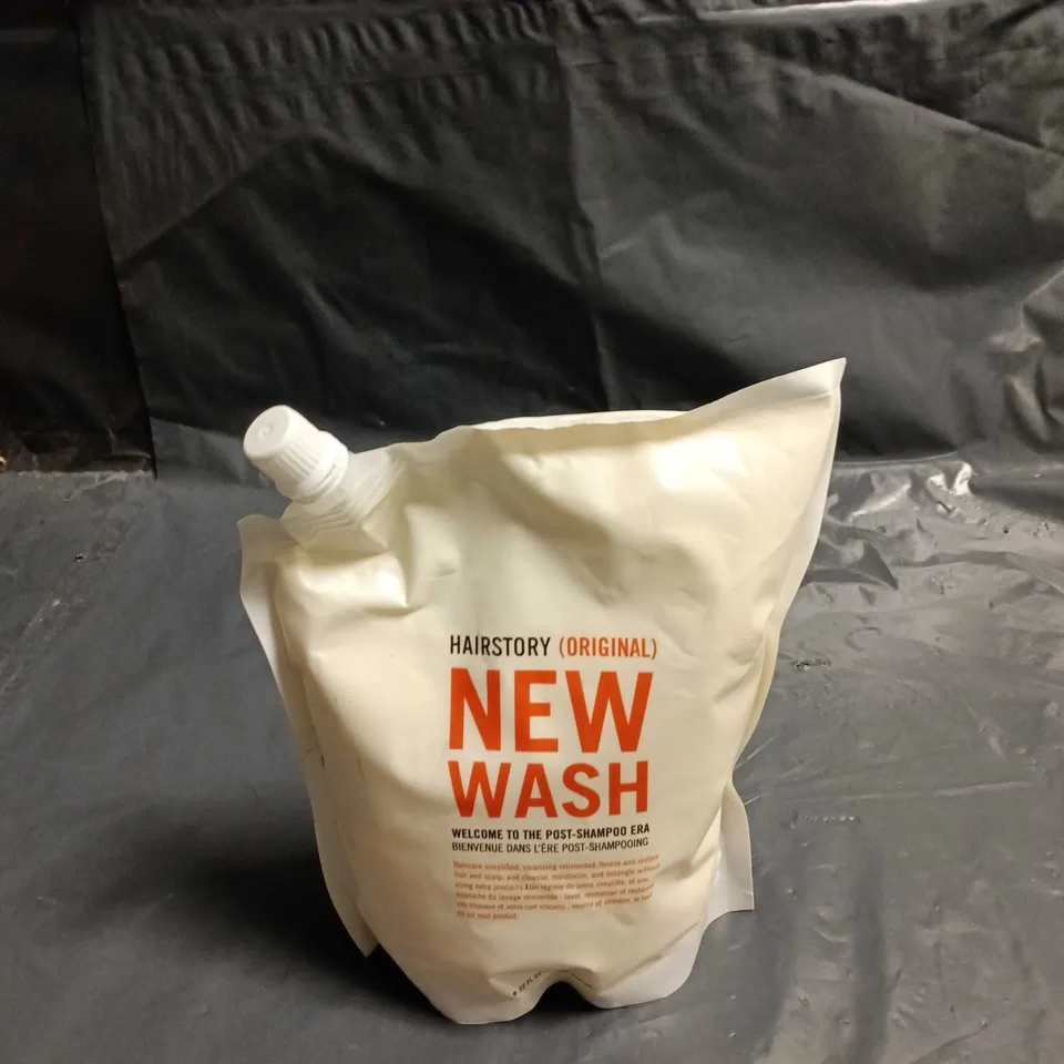 HAIRSTORY ORIGINAL NEW WASH – POST-SHAMPOO HAIR CLEANSER (POUCH)