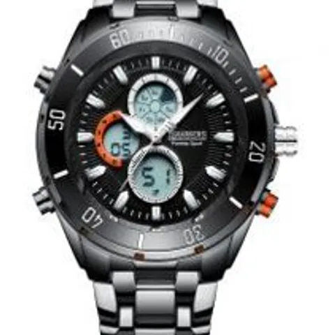 BARKERS OF KENSINGTON PREMIER SPORT BLACK MENS WATCH