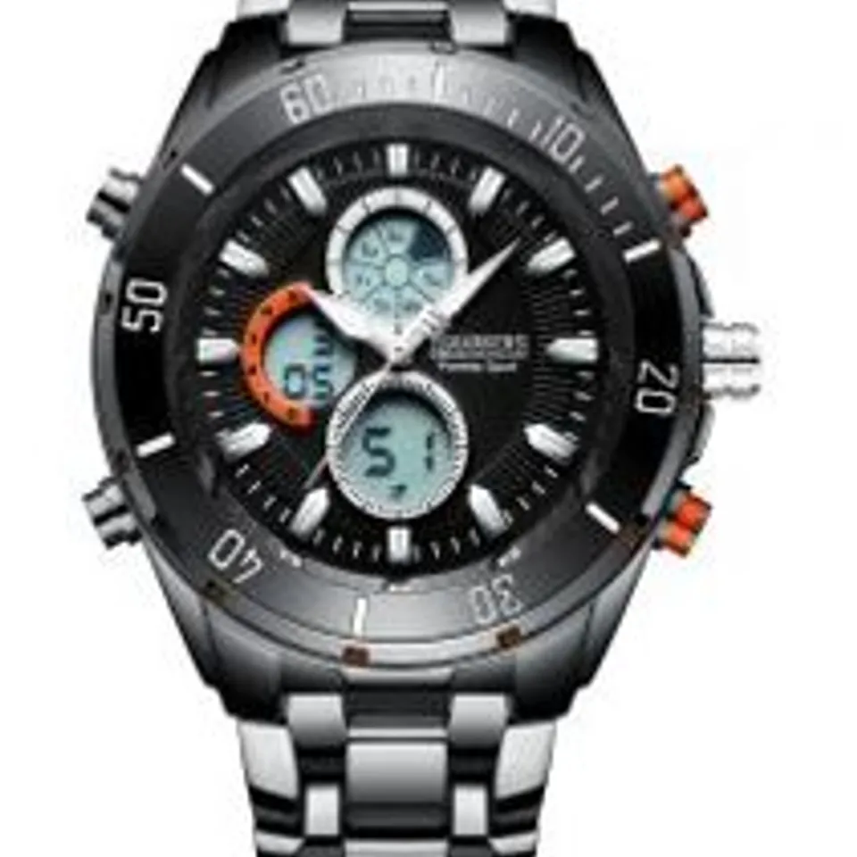 BARKERS OF KENSINGTON PREMIER SPORT BLACK MENS WATCH