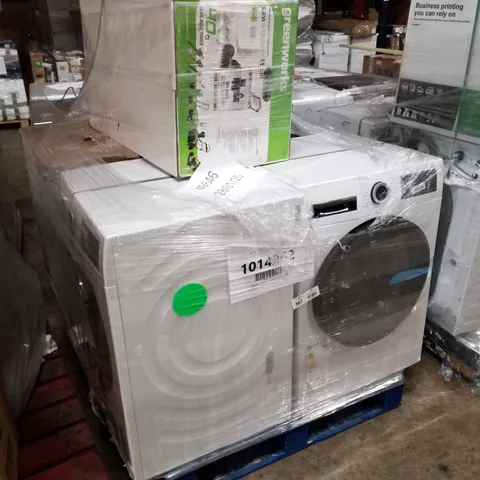 PALLET OF APPROXIMATELY 4 UNPROCESSED RAW RETURN WHITE GOODS TO INCLUDE