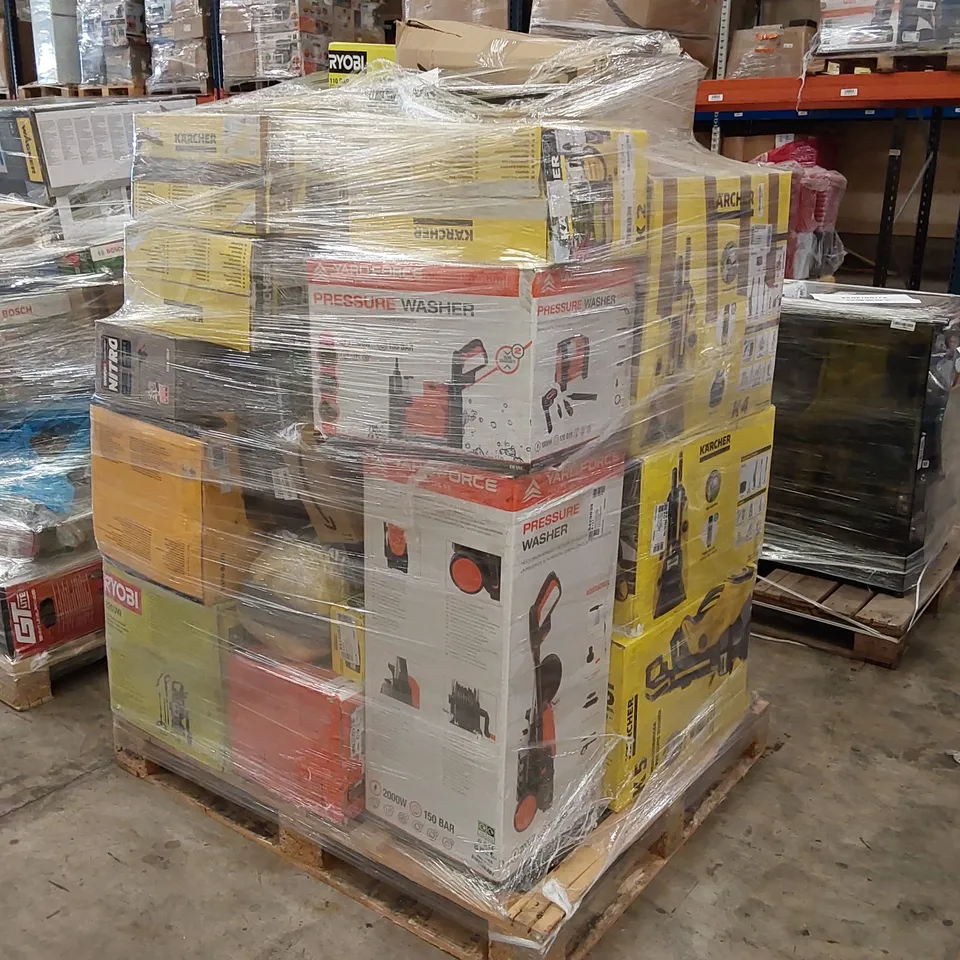 PALLET OF APPROXIMATELY 38 UNPROCESSED RAW RETURN HOUSEHOLD AND ELECTRICAL GOODS TO INCLUDE;