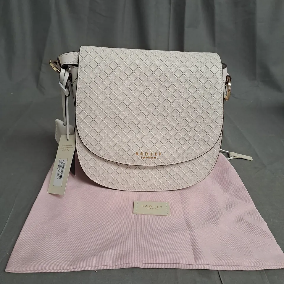 RADLEY LONDON LIVERPOOL STREET 2.0 - FLOWER EMBOSS MEDIUM FLAPOVER CROSS BODY