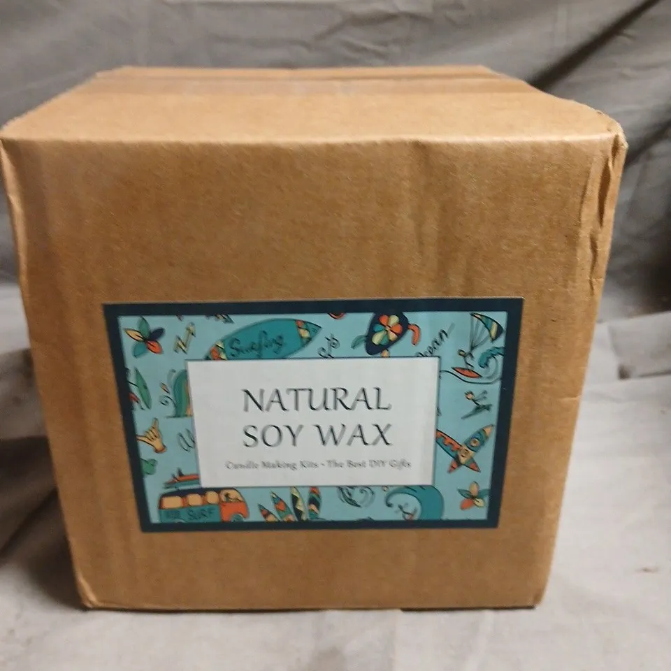 NATURAL SOY WAX CANDLE MAKING KIT