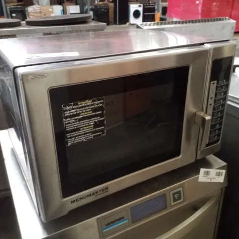 MENUMASTER COMMERCIAL MICROWAVE OVEN – MODEL RFS511TSW13