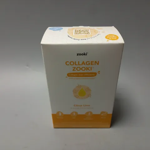 BOXED ZOOKI COLLAGEN CITRUS LIME (14 SERBINGS)