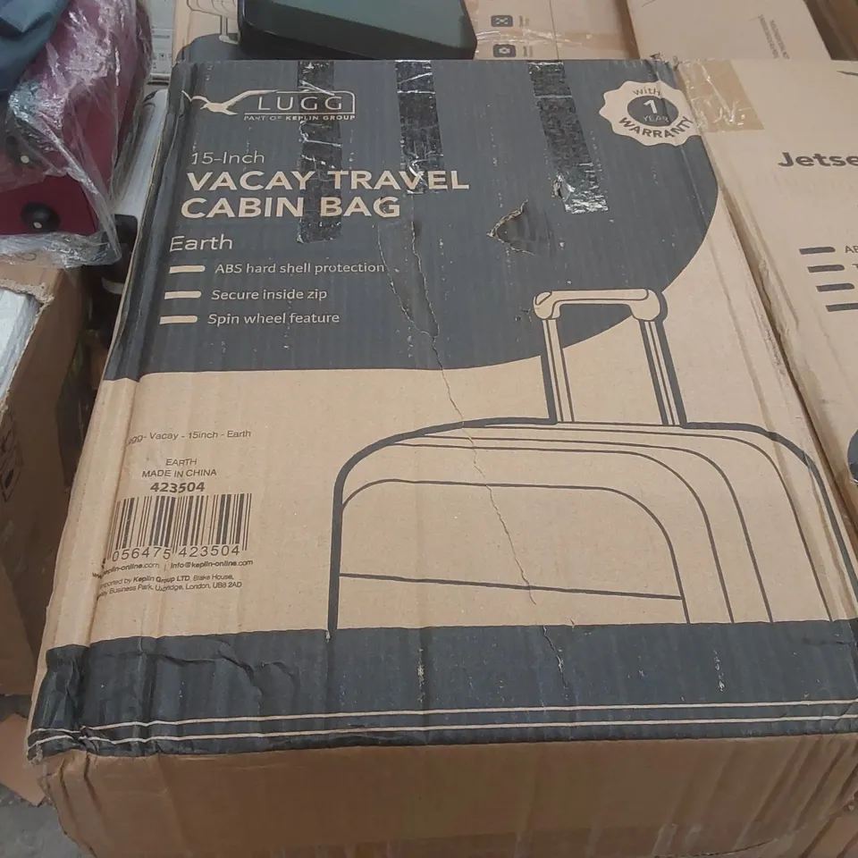 BOXED LUGG TRAVEL CABIN BAG