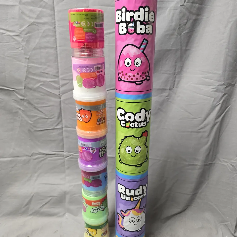 SET OF COLORFUL CLOUD PUTTY