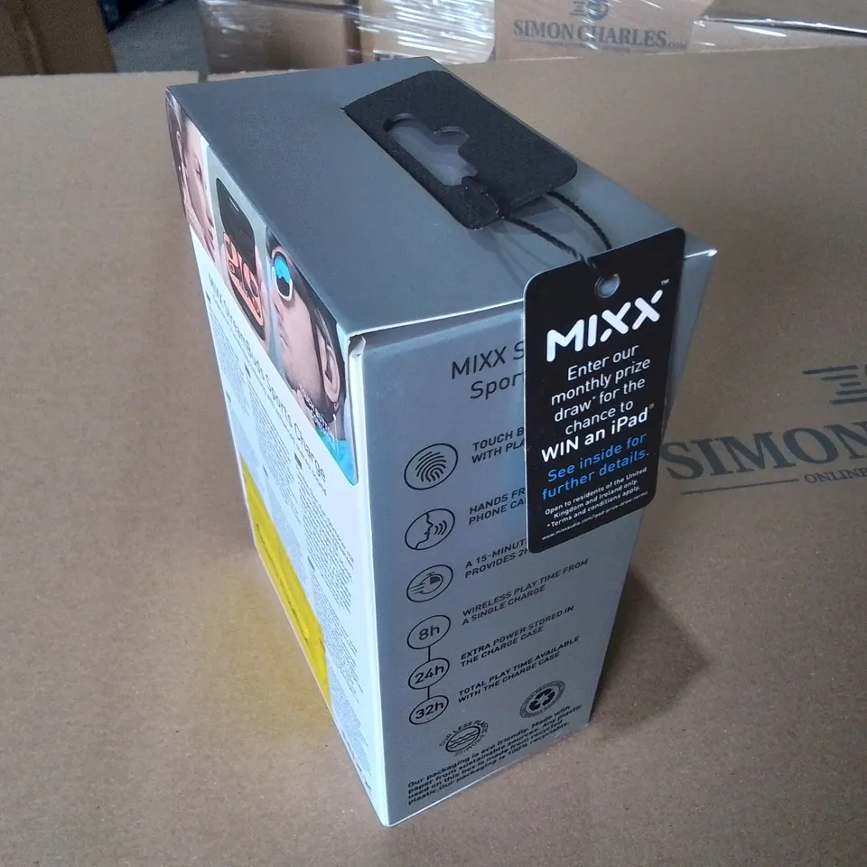 BOXED BRAND NEW MIXX STREAMBUDS SPORTS CHARGE EARBUDS