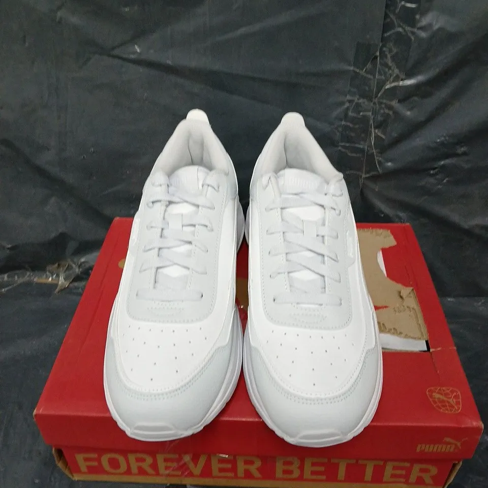 BOXED PAIR OF PUMA CILIA MODE TRAINER - UK SIZE 8.5