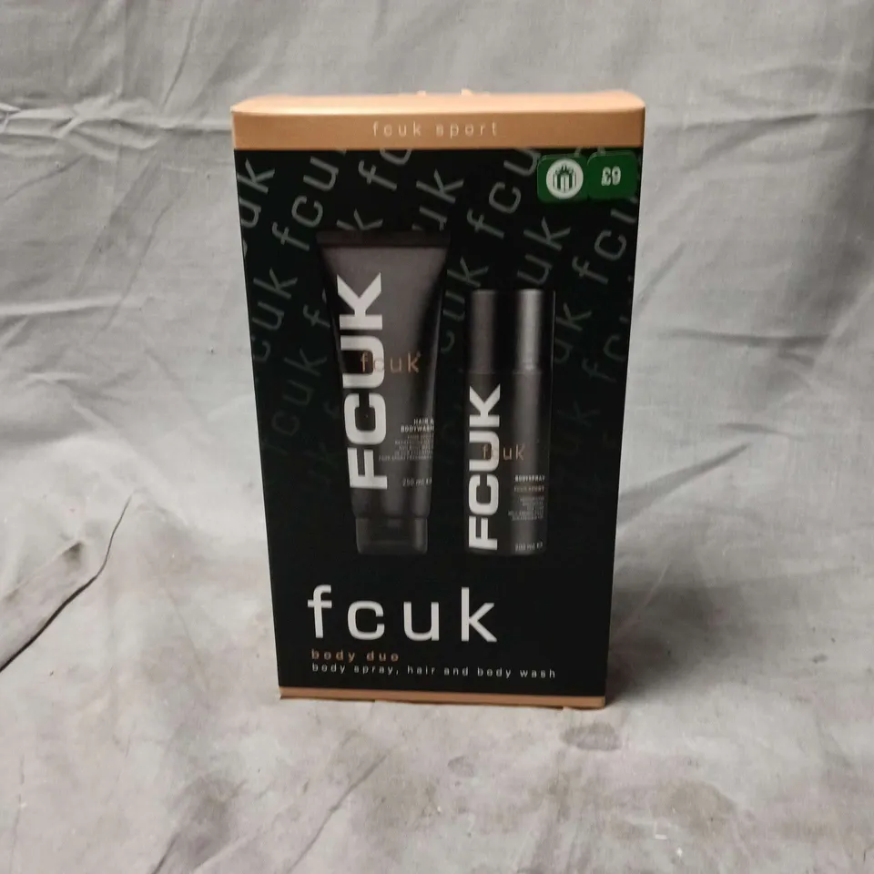 3 x FCUK SPORT BODY DUO