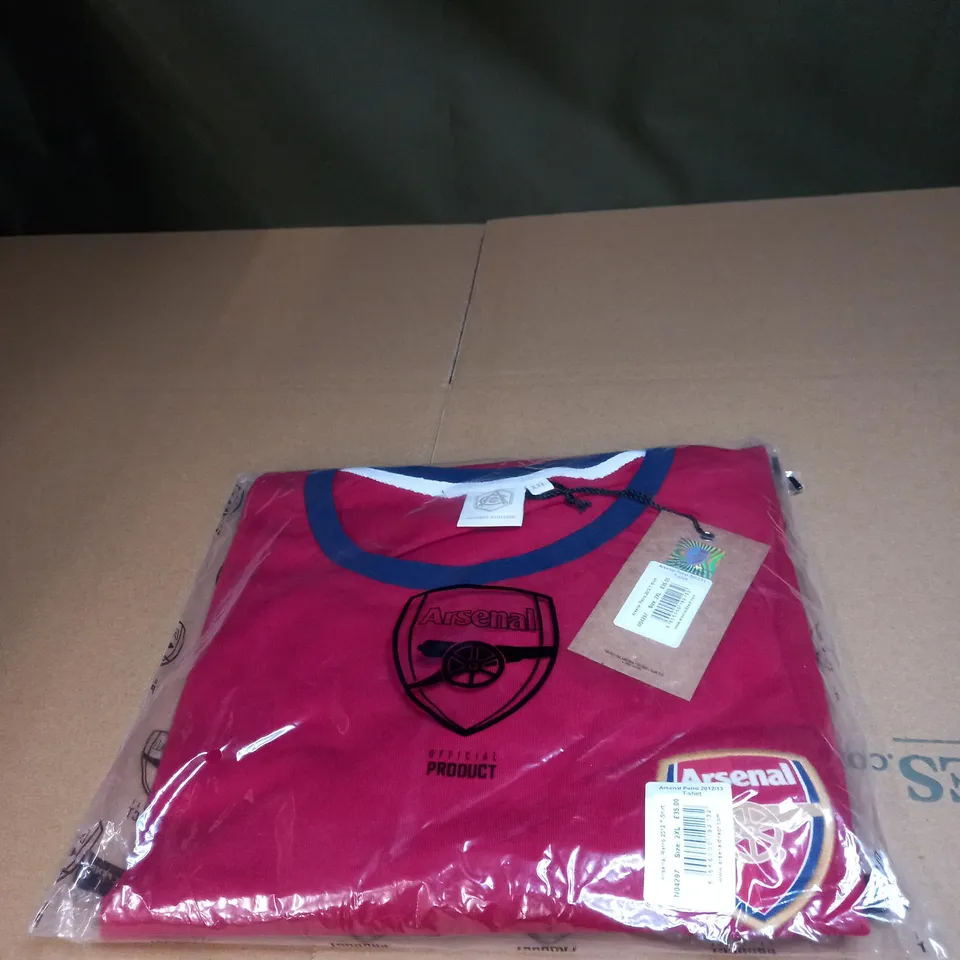 SEALED RETRO ARSENL HOME SHIRT 2012 SIZE XXL