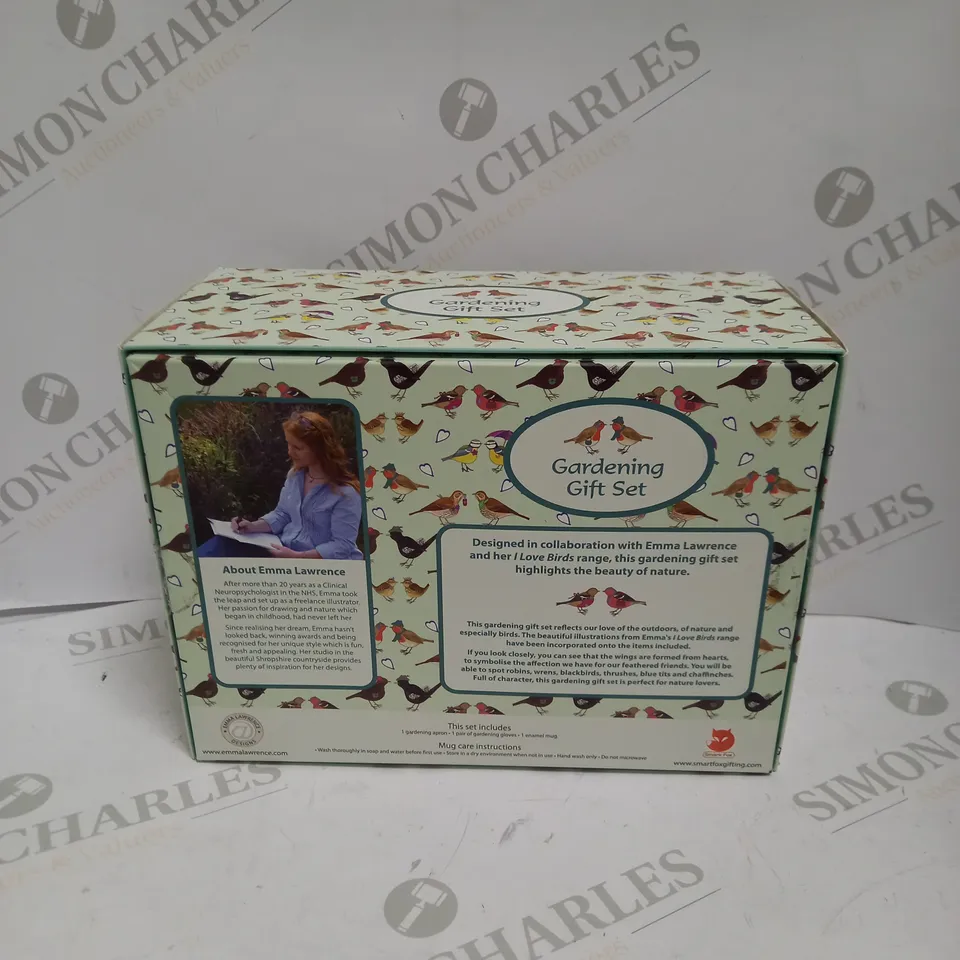 BOXED EMMA LAWRENCE DESIGNS GARDENING GIFT SET 